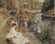 Pierre Renoir The Fisherman oil painting artist